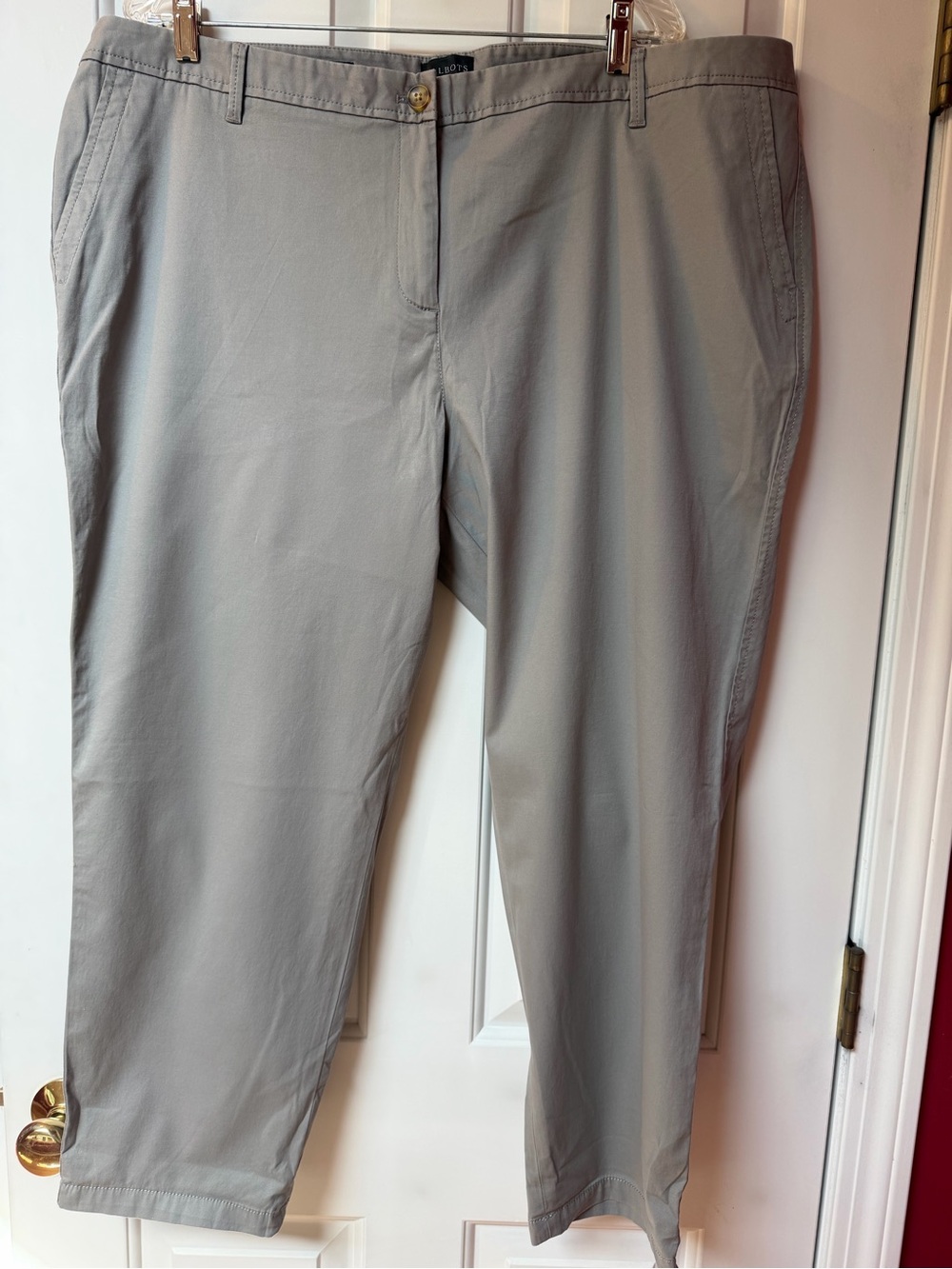 Woman's Gray Dress Pants - Talbots